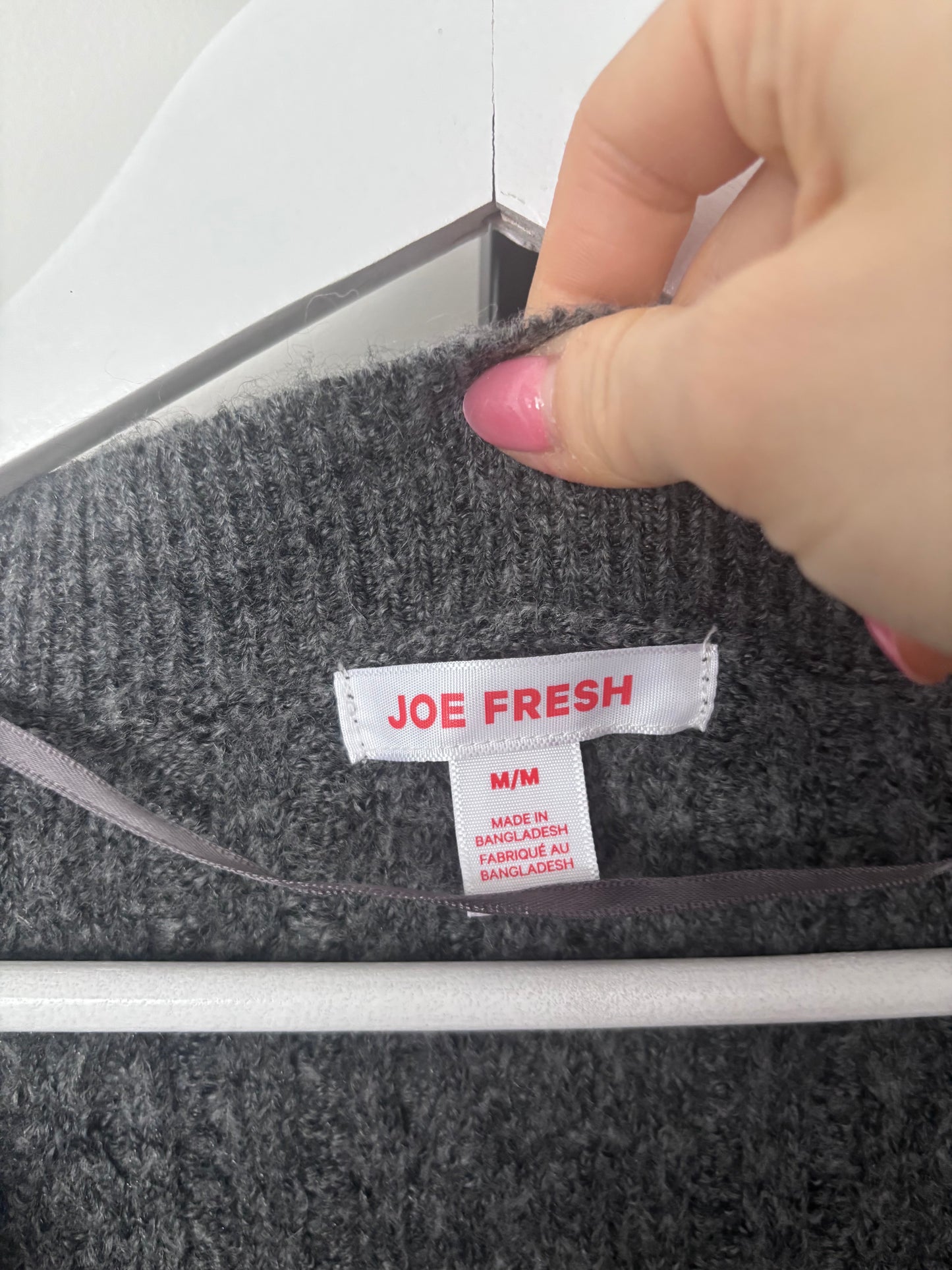 Joe Fresh Cable Knit Oversized Cardigan | Sz Medium (M18W3)