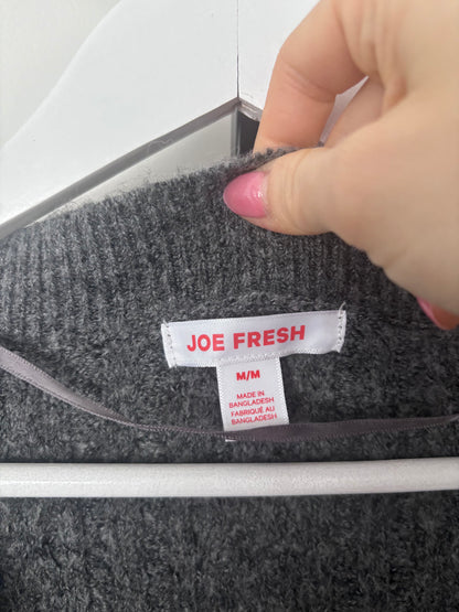 Joe Fresh Cable Knit Oversized Cardigan | Sz Medium (M18W3)