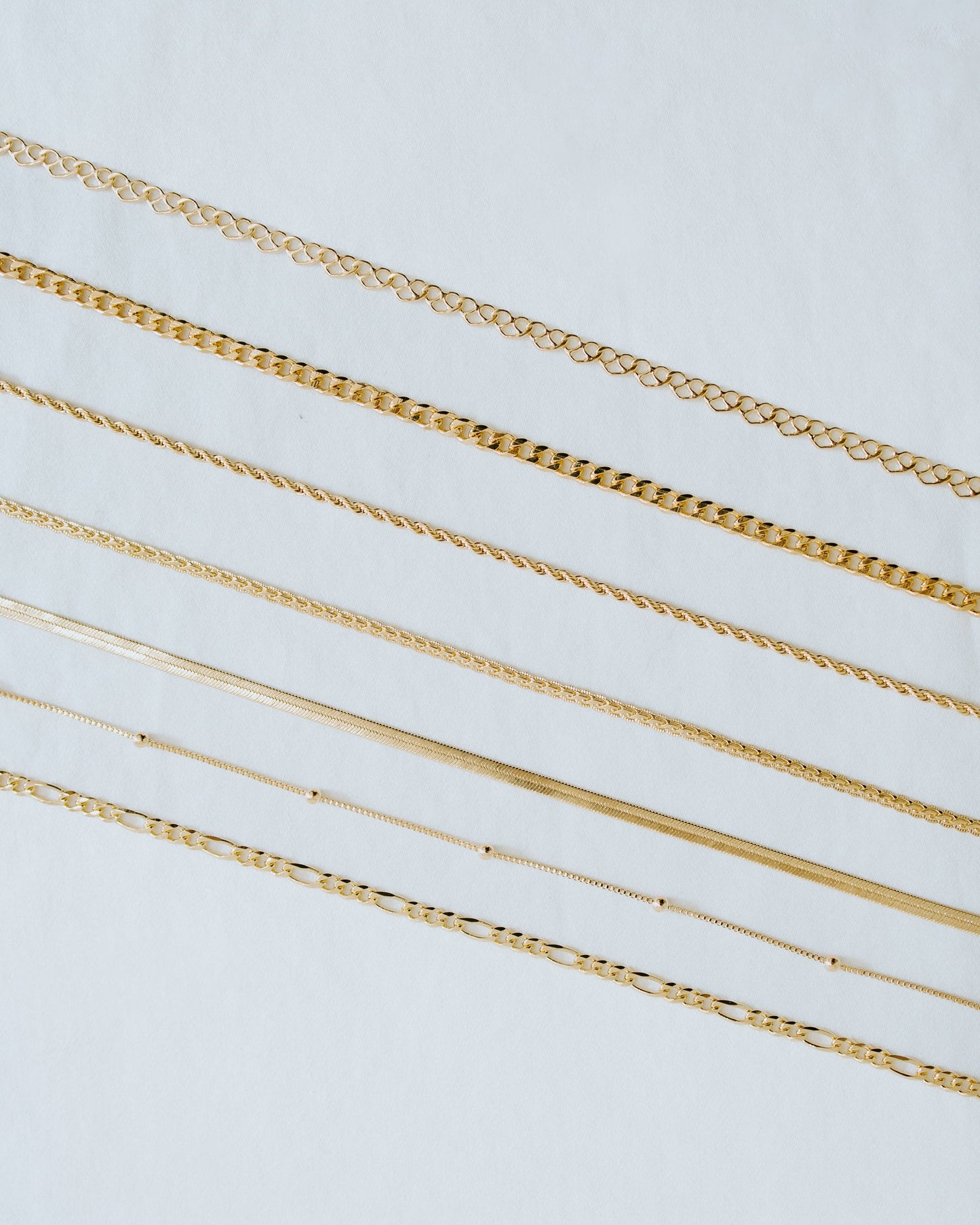 Sydney Rose Co: Satellite Anklet Gold Filled Beaded Chain Anklet