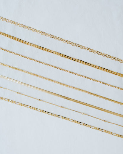 Sydney Rose Co: Satellite Anklet Gold Filled Beaded Chain Anklet