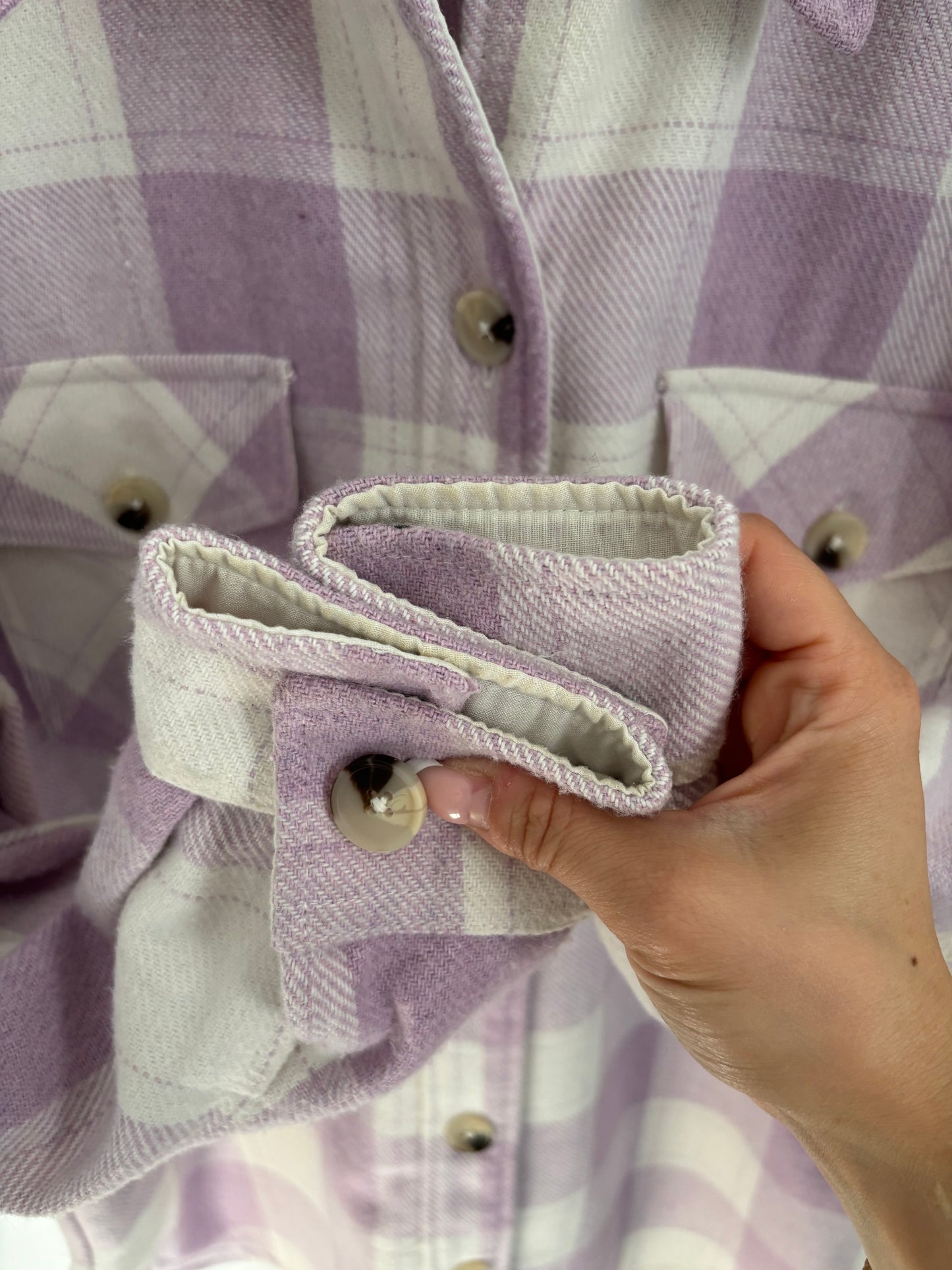 RD Style Pink Plaid Jacket | Medium