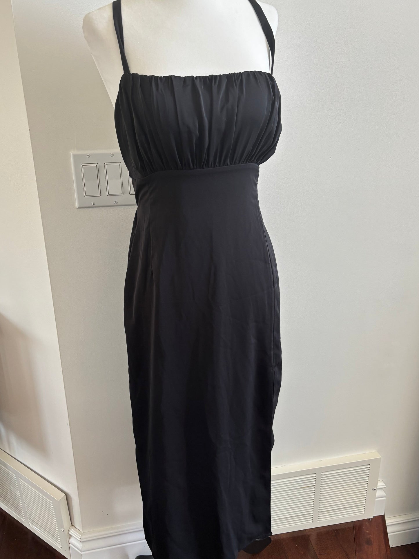 Abercrombie Strappy Back Midi Dress | Medium (OC07D2)