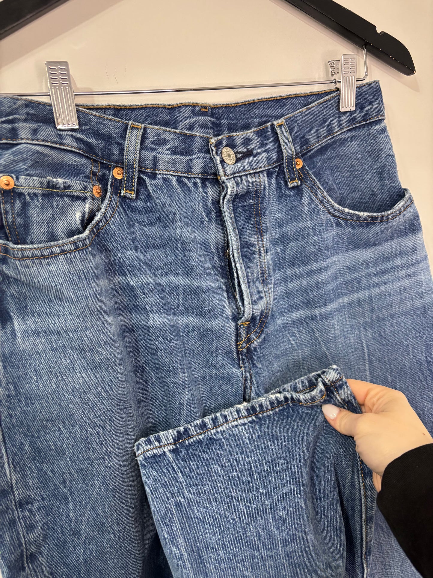 Levi's 501 90s Denim Medium Blue Wash | Sz 26 (M161K6)