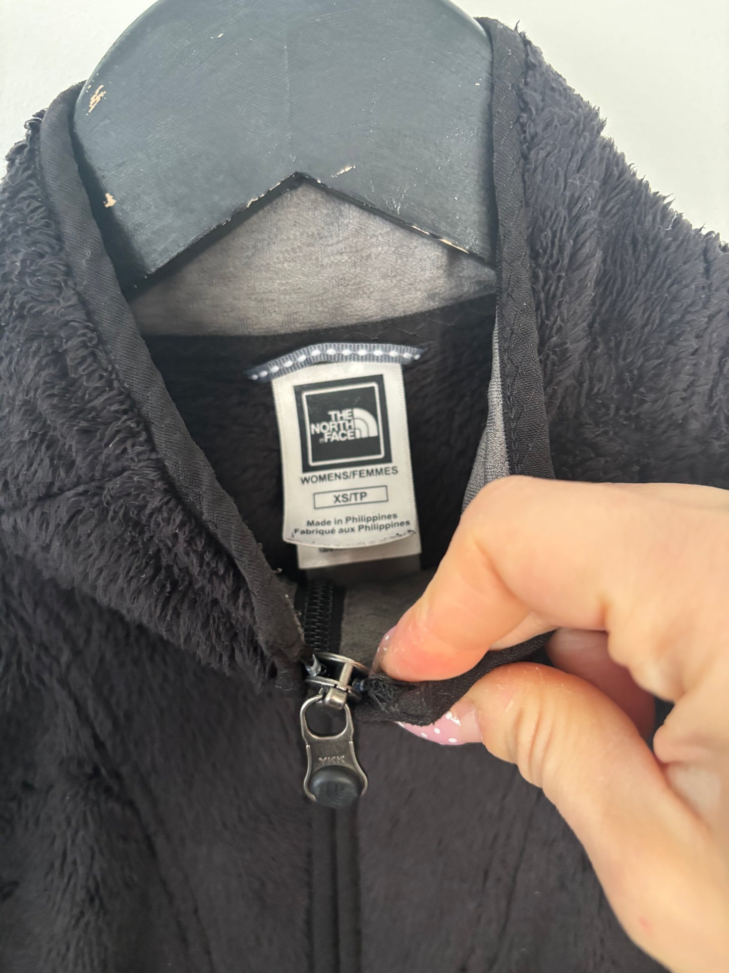 The North Face Mossbud Fleece 1/4 Zip Pullover | XS (N244A22)