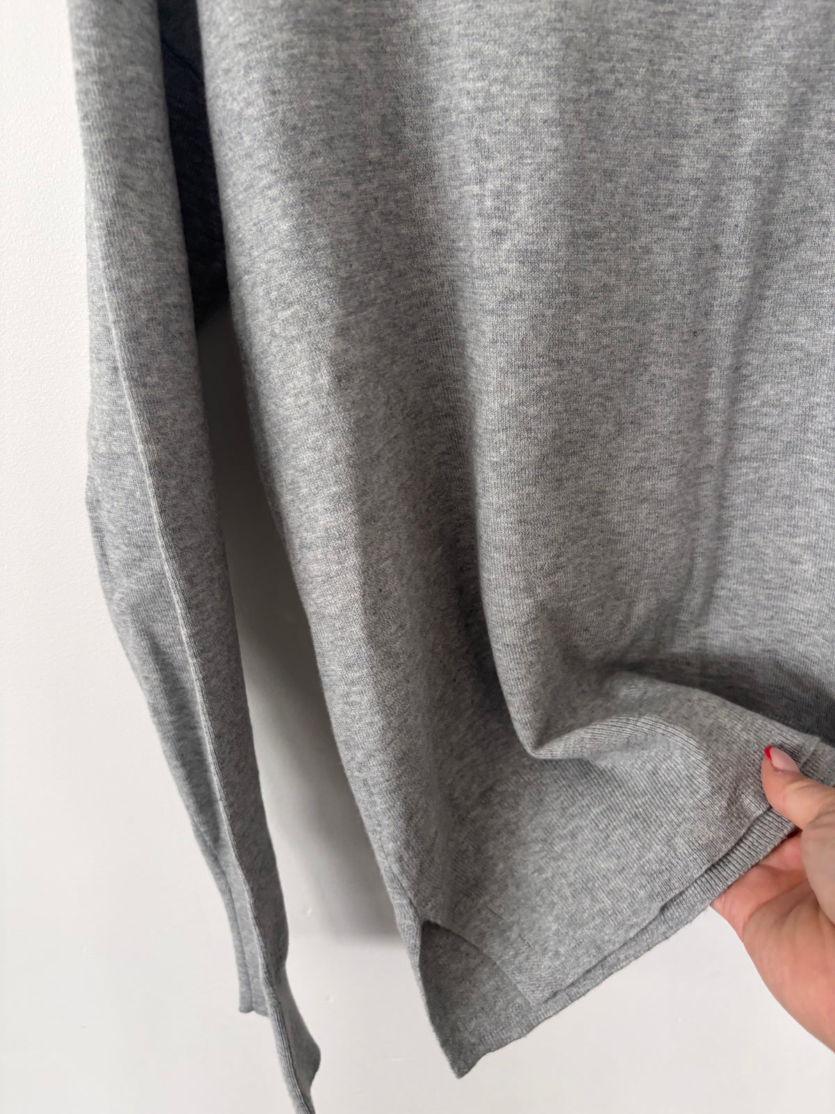 Denver Hayes Grey Lightweight Turtleneck | Sz (W5)