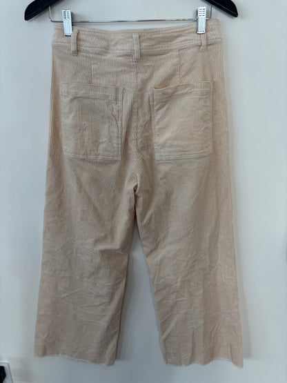 Jackson Rowe Cream Reform Corduroy Pants | Sz Medium ( fits like 28/29)(F115S14)