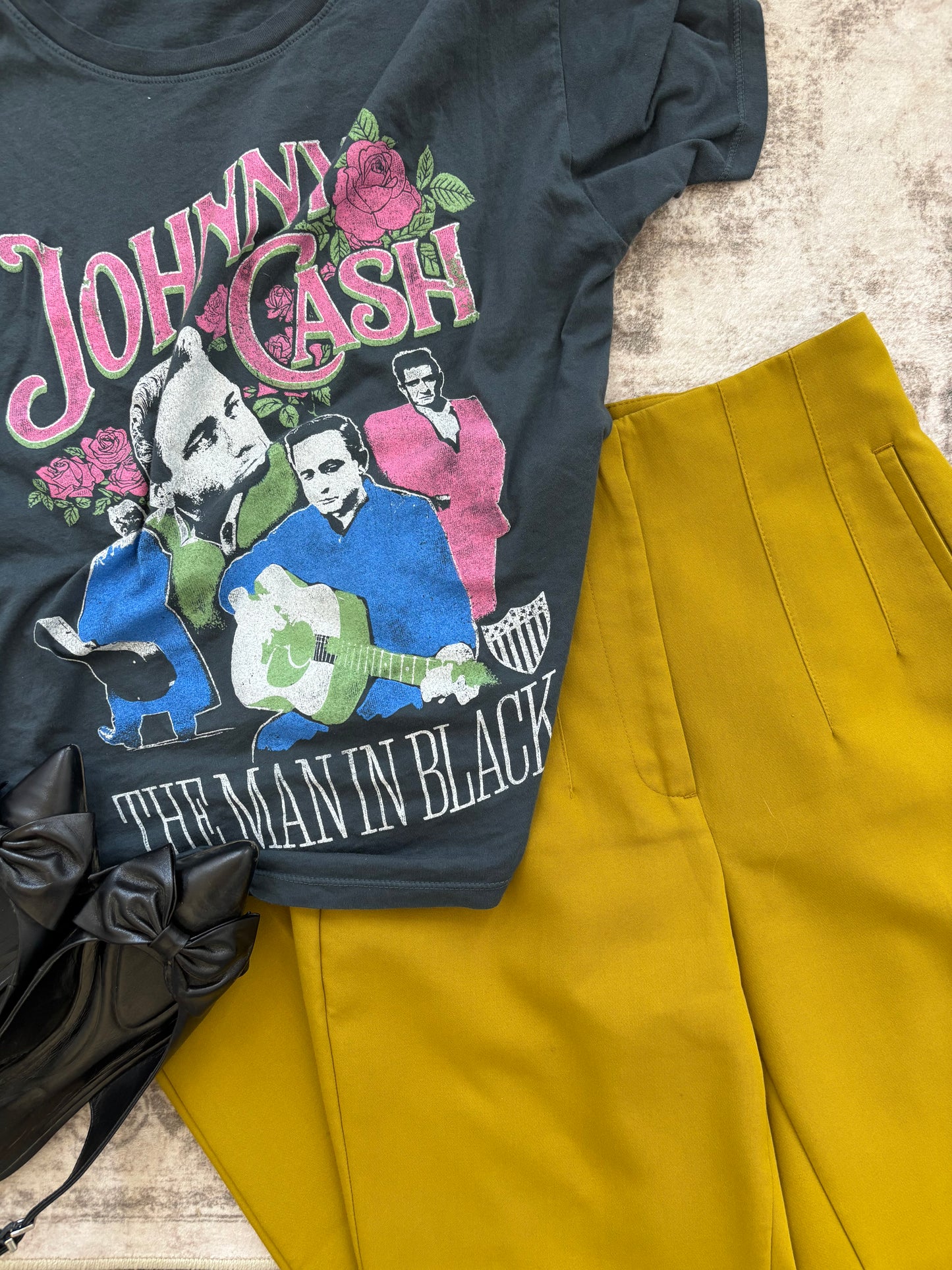 Zara Oil Yellow High Waisted Pleated Pants | Small (O14L4)