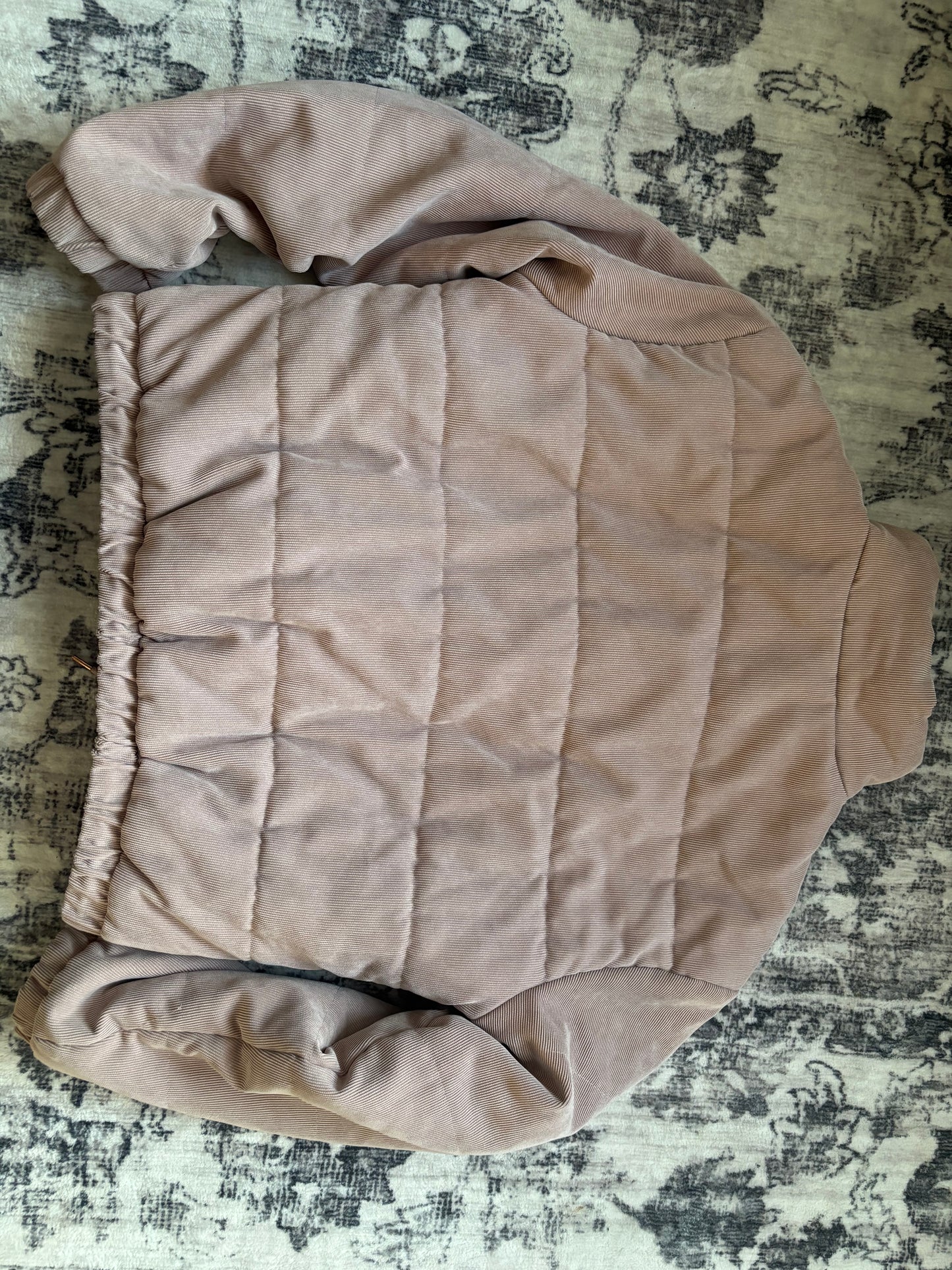 Tattoo Outerwear Pink Corduroy Quilted Jacket | XL (fits like Medium or Large) (D102P3)