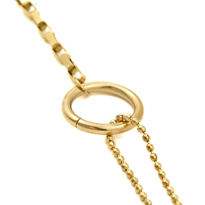 BEJ Asymmetrical Circle Link Choker