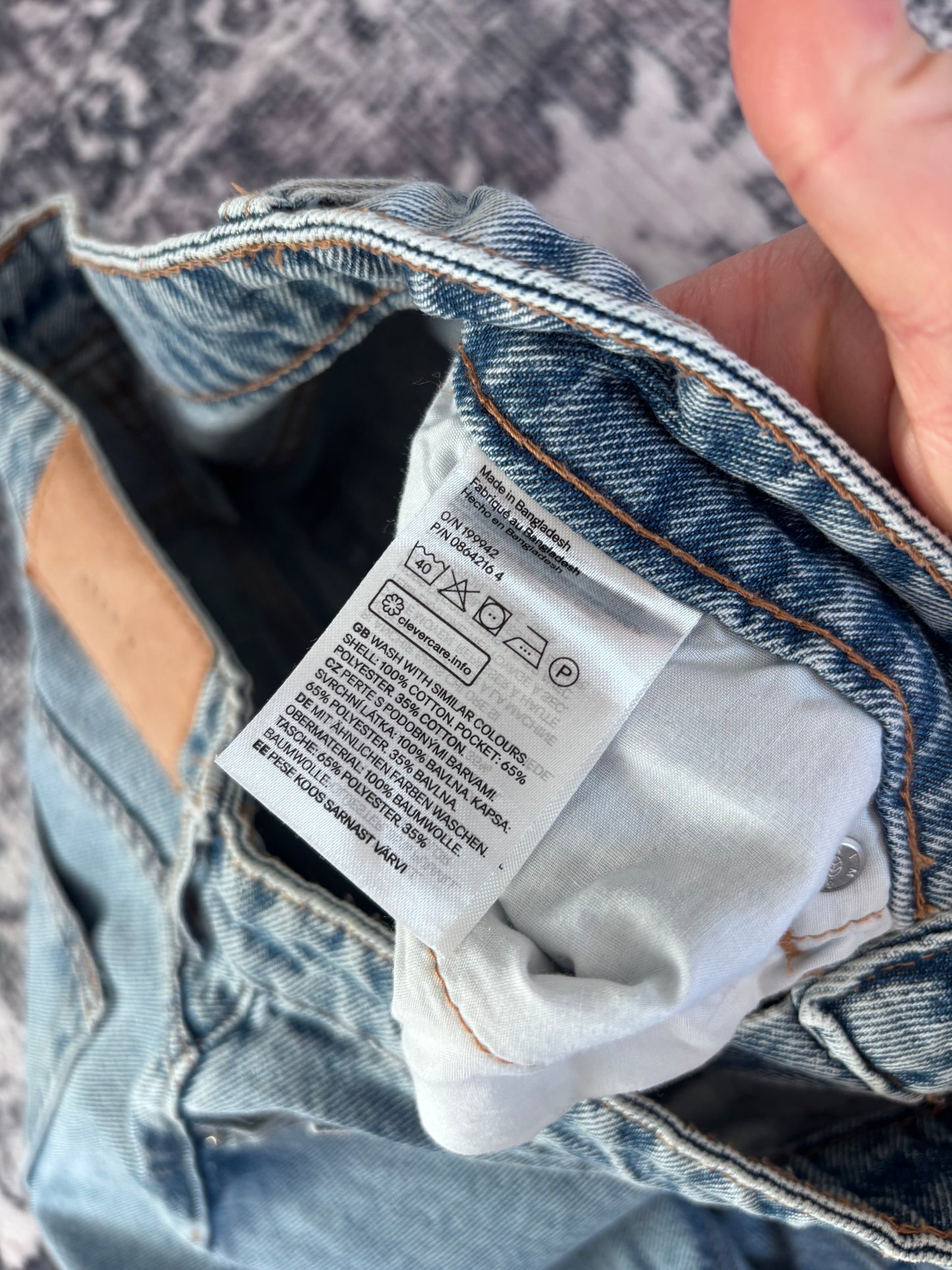 H&M &Denim Loose Ankle Mom Jeans | Sz 6 (J116BC5)