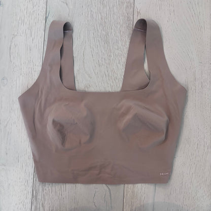 Skims Naked Scoop Longline Wireless Bra in Clay | Sz S-DD