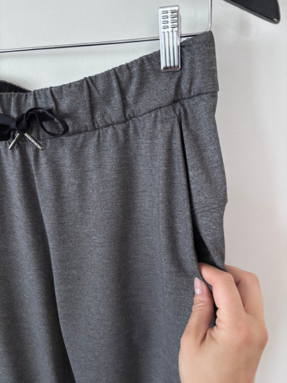Lululemon On The Fly Pant *28" Heathered Black | Sz 6