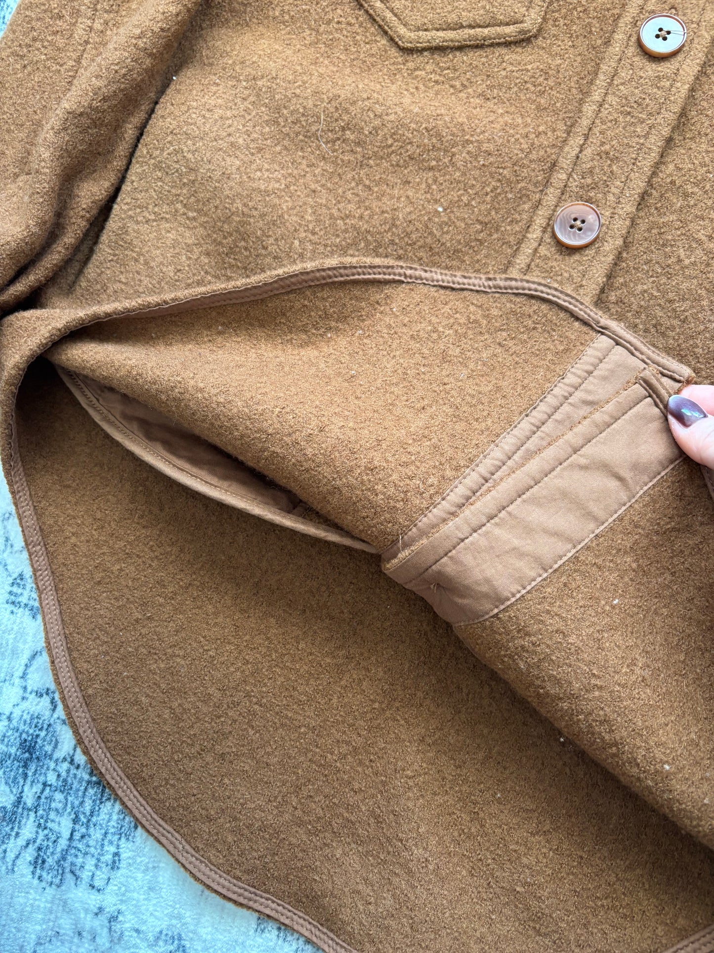 Wilfred Free Ganna Wool Shirt Jacket | XXS (fits like small) (D004R5)