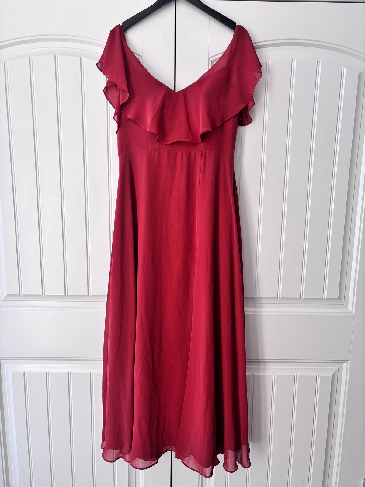 Azazie Convertible Dress (Rust) | Sz 12