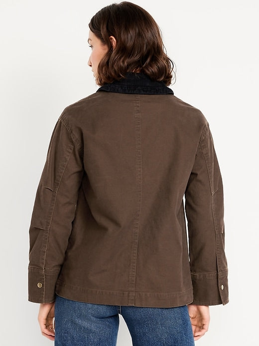 Old Navy Brown Barn Jacket | Sz XS (Fits like Small or Medium)