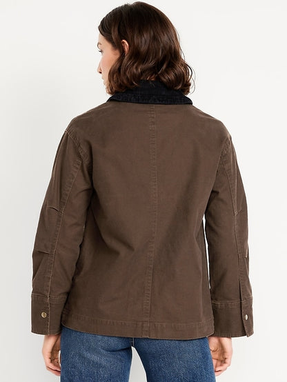Old Navy Brown Barn Jacket | Sz XS (Fits like Small or Medium)
