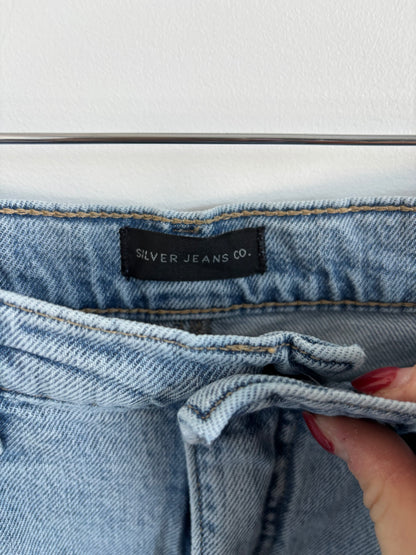 Silver Jeans Denim Midi Skirt | Sz 27 (J113L9)