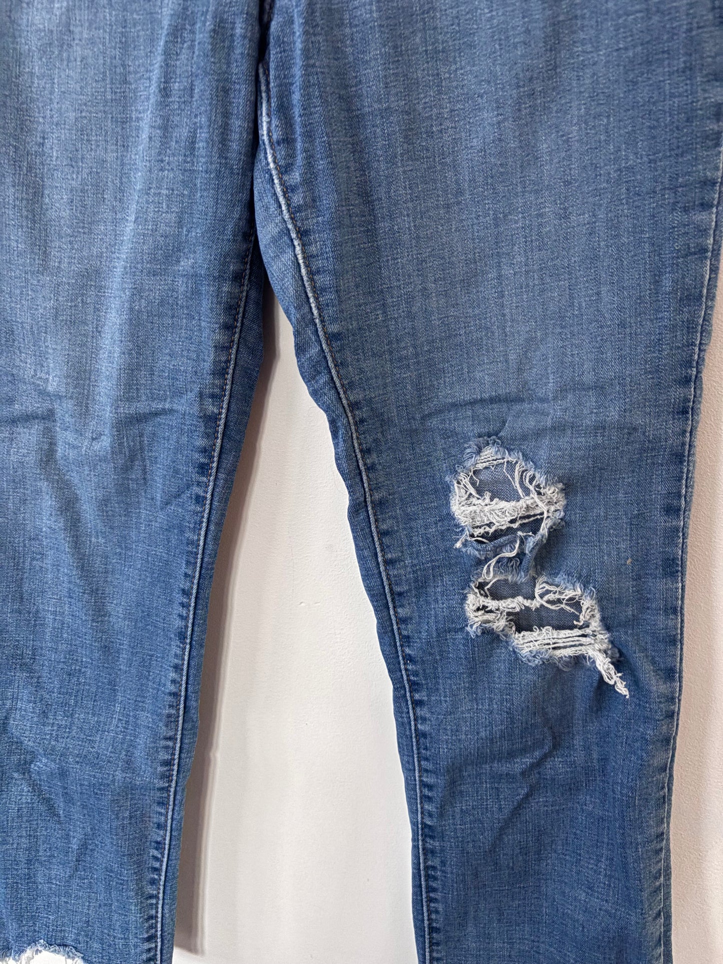 Levi's 724 High Rise Straight Crop Jeans (Stretch) | Sz 29 (F33S6)
