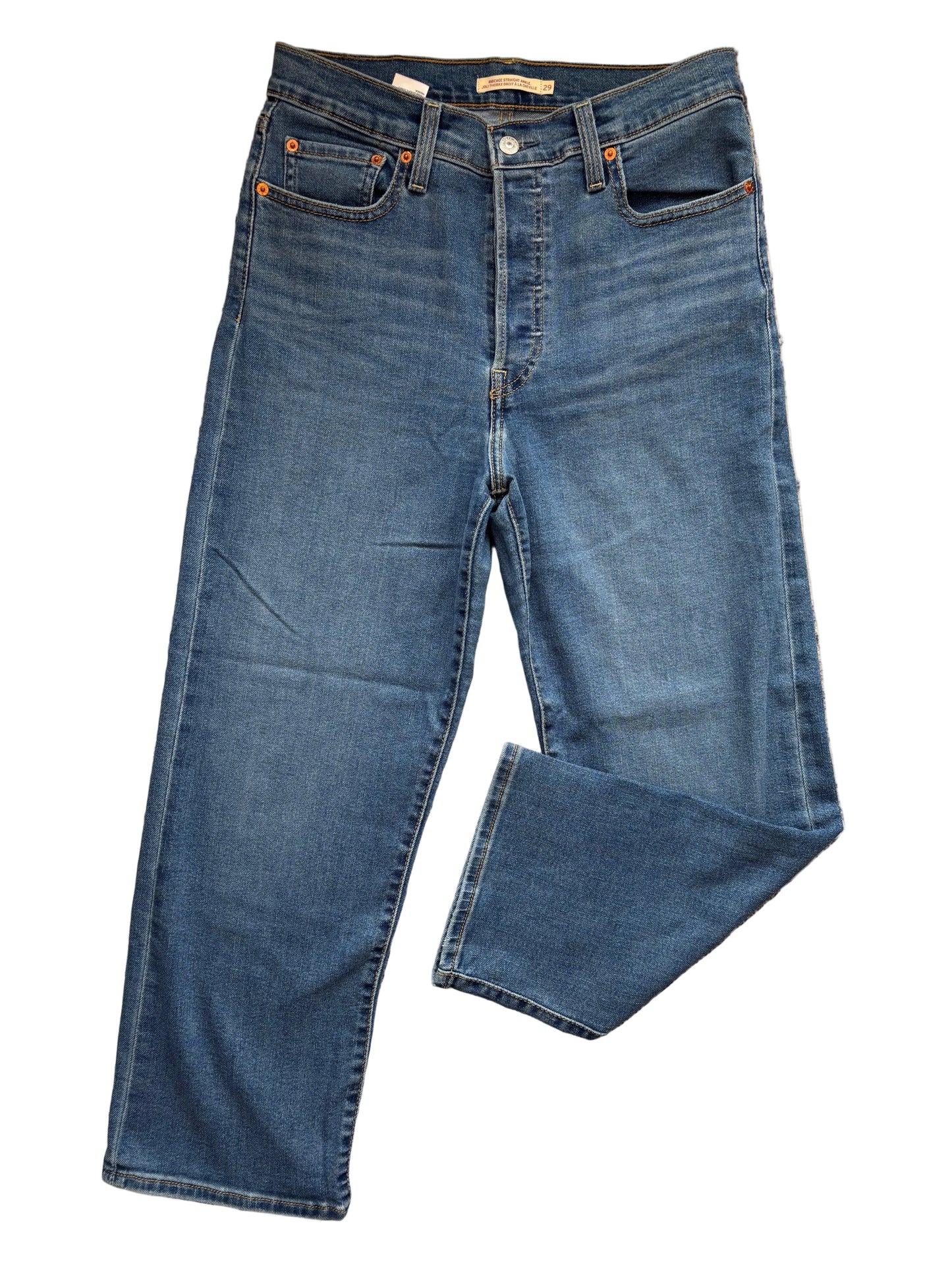 Levi's Ribcage Straight Ankle Length Jeans | Sz 29
