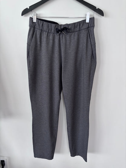 Lululemon On The Fly Pant *28" Heathered Black | Sz 6