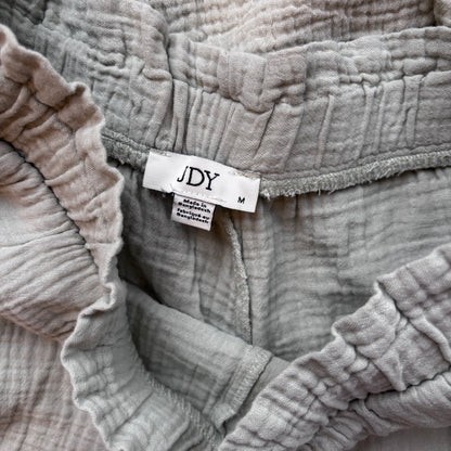 JDY Green Cotton Crinkle Gauze Set | Sz Medium(fits like small)