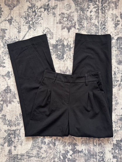 Rachel Zoe Soft Black Straight Leg Pants | Sz XS (2/4)