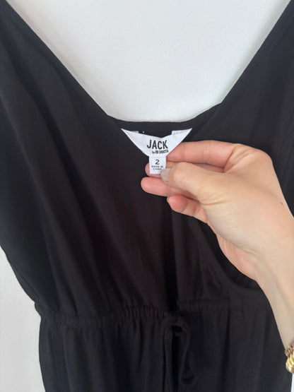 Jack BB Dakota Black Flutter Leg Jumpsuit | Sz XS/S (sz 2)
