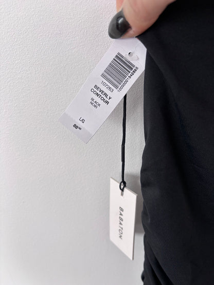 Babaton NWT Beverly Contour Dress in Black | Sz Large
