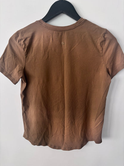 Lululemon Love Crewneck T-Shirt Allspice | Sz 2/4 (small)
