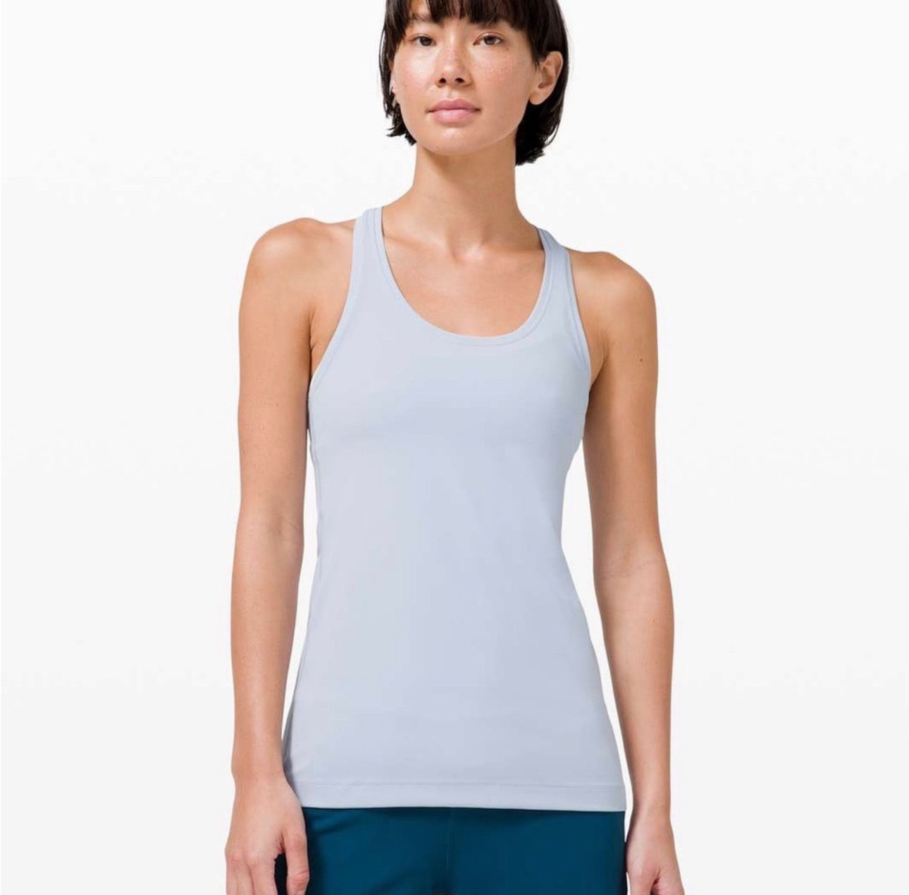 Lululemon Cool Racerback Tank in Aquamarine | Sz 6 (approx)(J165L14)