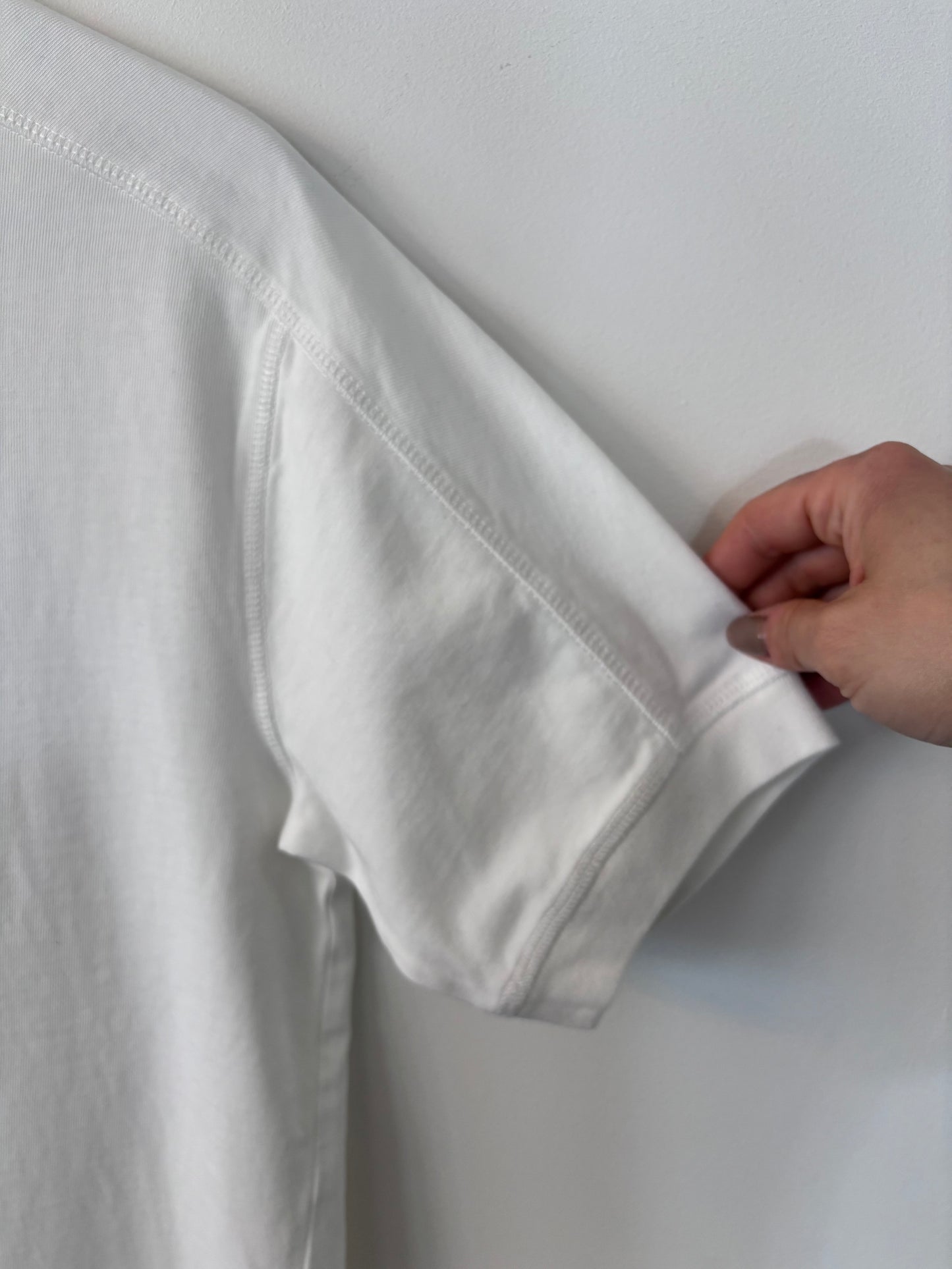 Anine Bing Jaylin Tee in Ivory NWT| Sz XS (oversized)