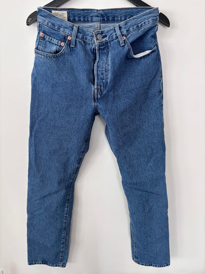 Levi's 501 Medium Blue-wash Jeans | Sz 28 (fits 27/28)