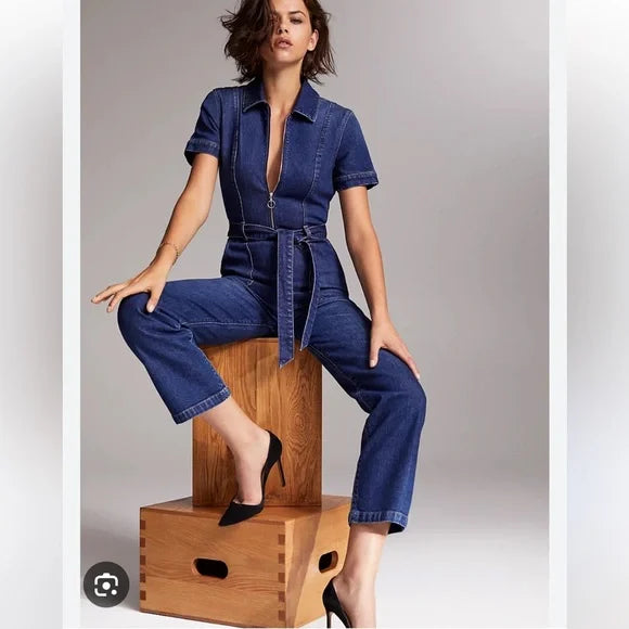 Denim Forum Denim Jumpsuit