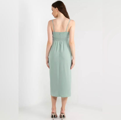 A&F Corset Lace-Up Dress | Medium