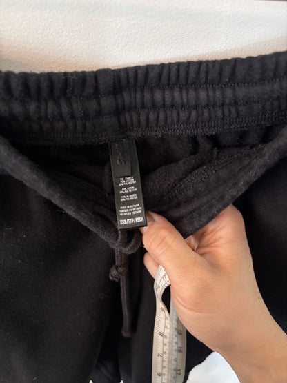 Skims Boyfriend Fit Fleece Shorts In Black | Sz XXS (fits Sz XS/S)