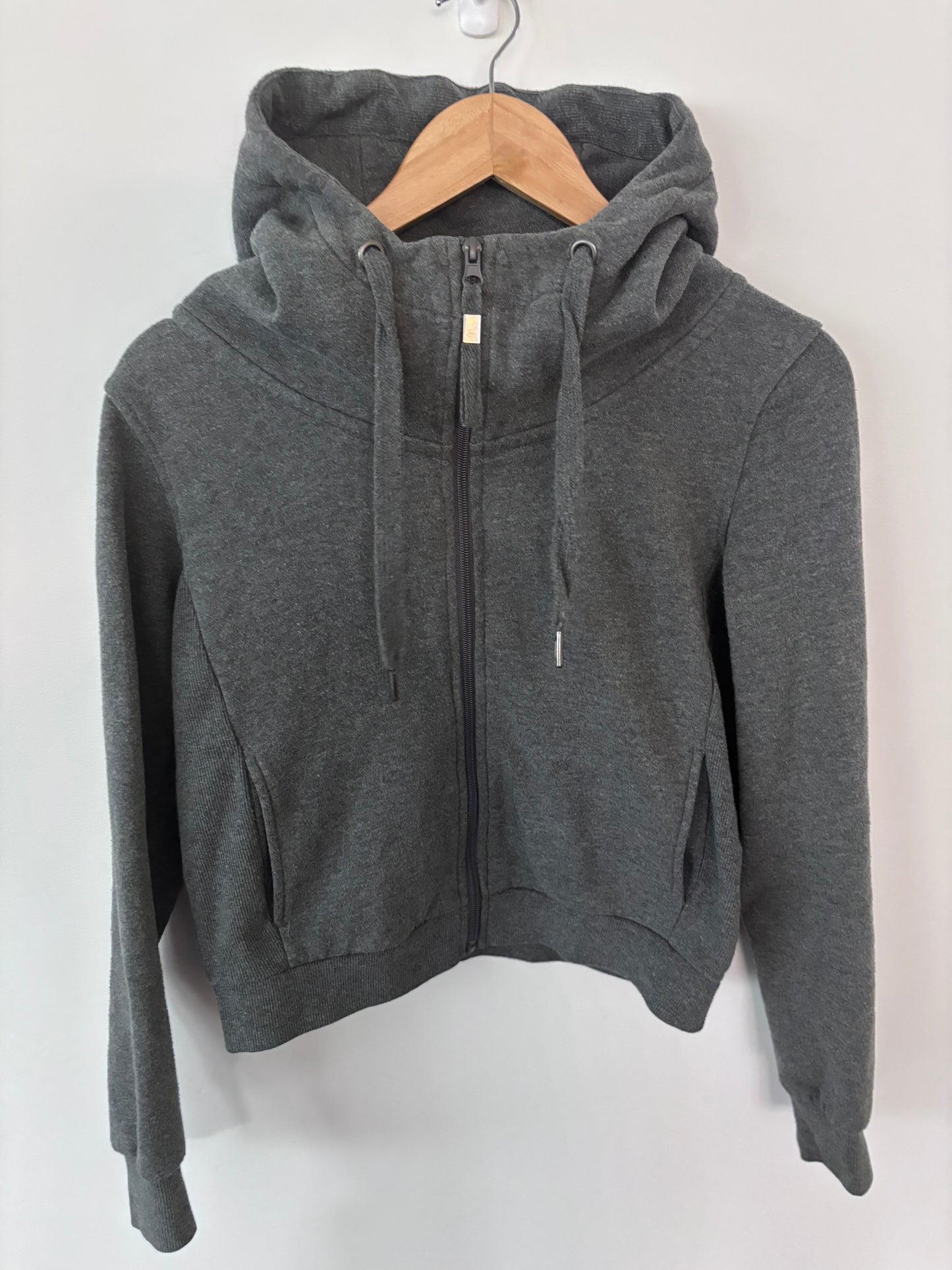 Mondetta Dark Grey Zip Hoodie | Sz Small