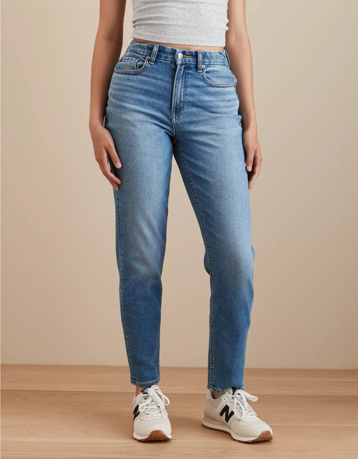 American Eagle Stretch Mom Jeans | Size 8 (N199C8)