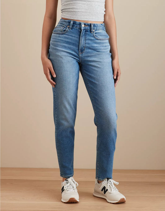 American Eagle Stretch Mom Jeans | Size 8 (N199C8)