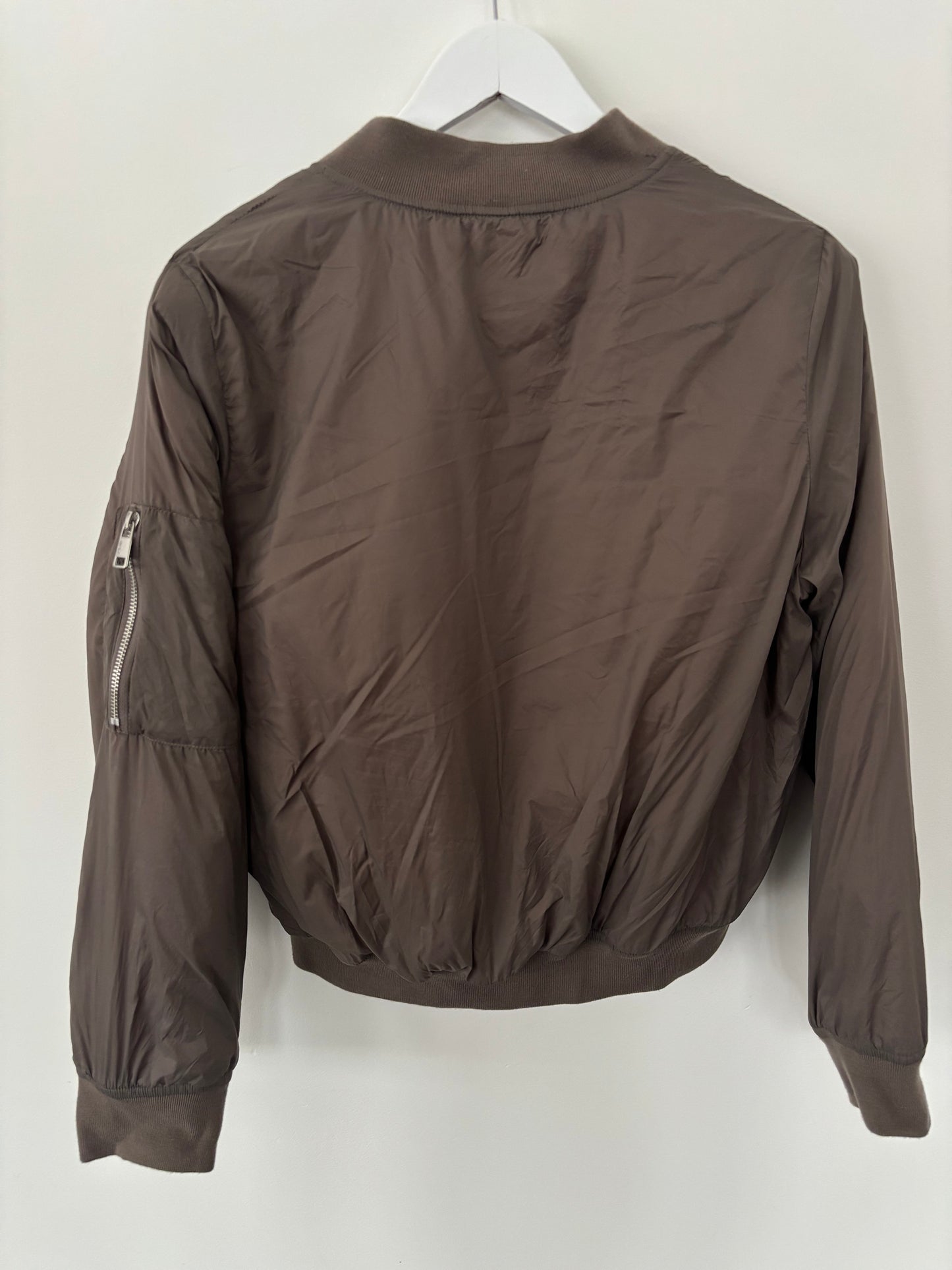 Only Brown Bomber Jacket New*| Sz Medium (J172E13)