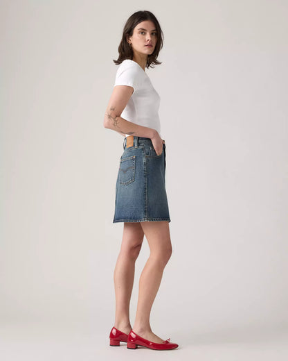 Levi's Retro Button Front Denim Skirt | Sz 28