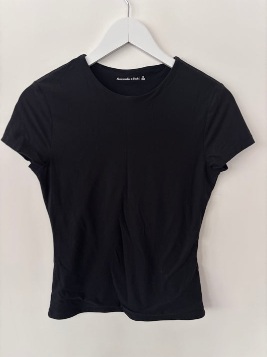 Abercrombie Black Smooth T Shirt | Sz Medium (small fit)