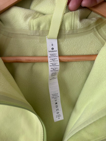 Lululemon Cross Chill Jacket *RepelShell Electric Lemon | Sz 8