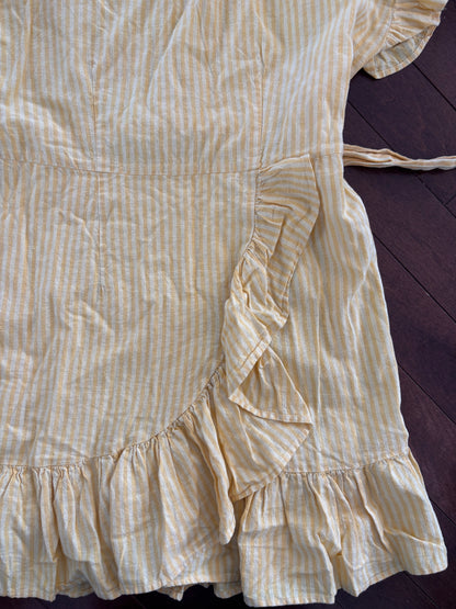 Jillian Harris x Joe Fresh Sunshine Ruffle Dress | Sz XL
