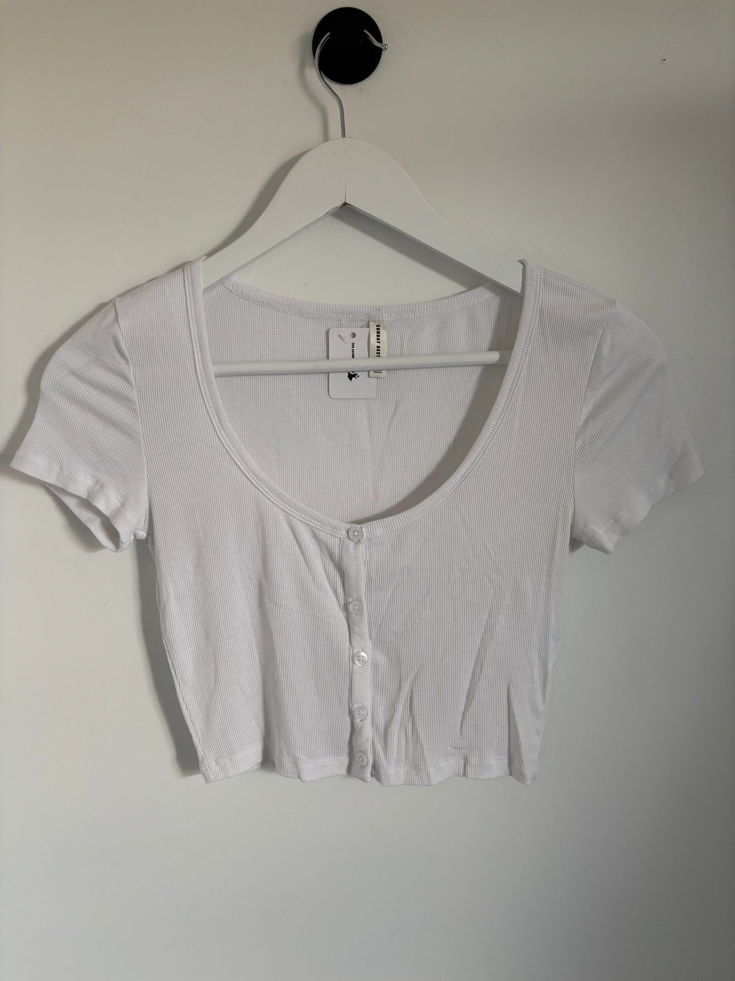 Sunday Best Button Front "Holly" Baby T | XS (OC06D2)