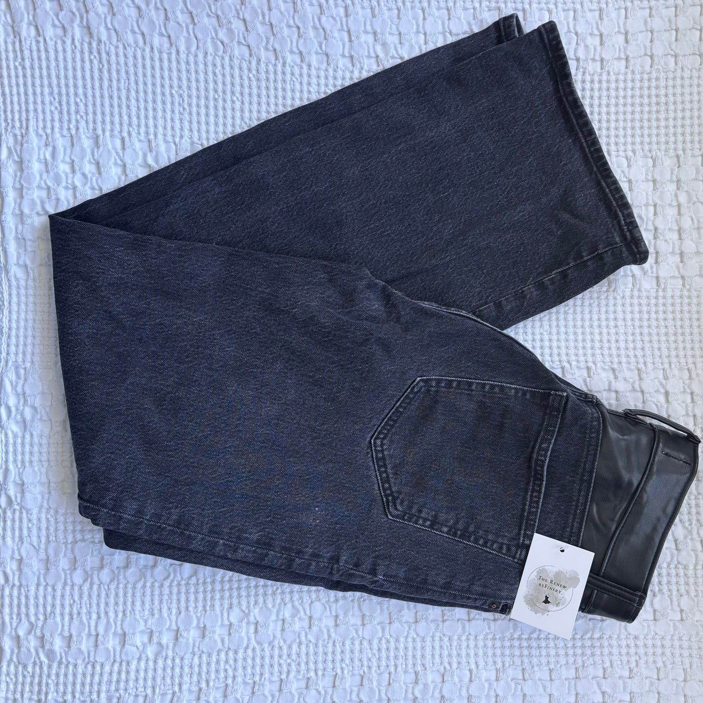 Abercrombie The 90s Relaxed High Rise Mixed Media | Sz 27 (CS19W8)