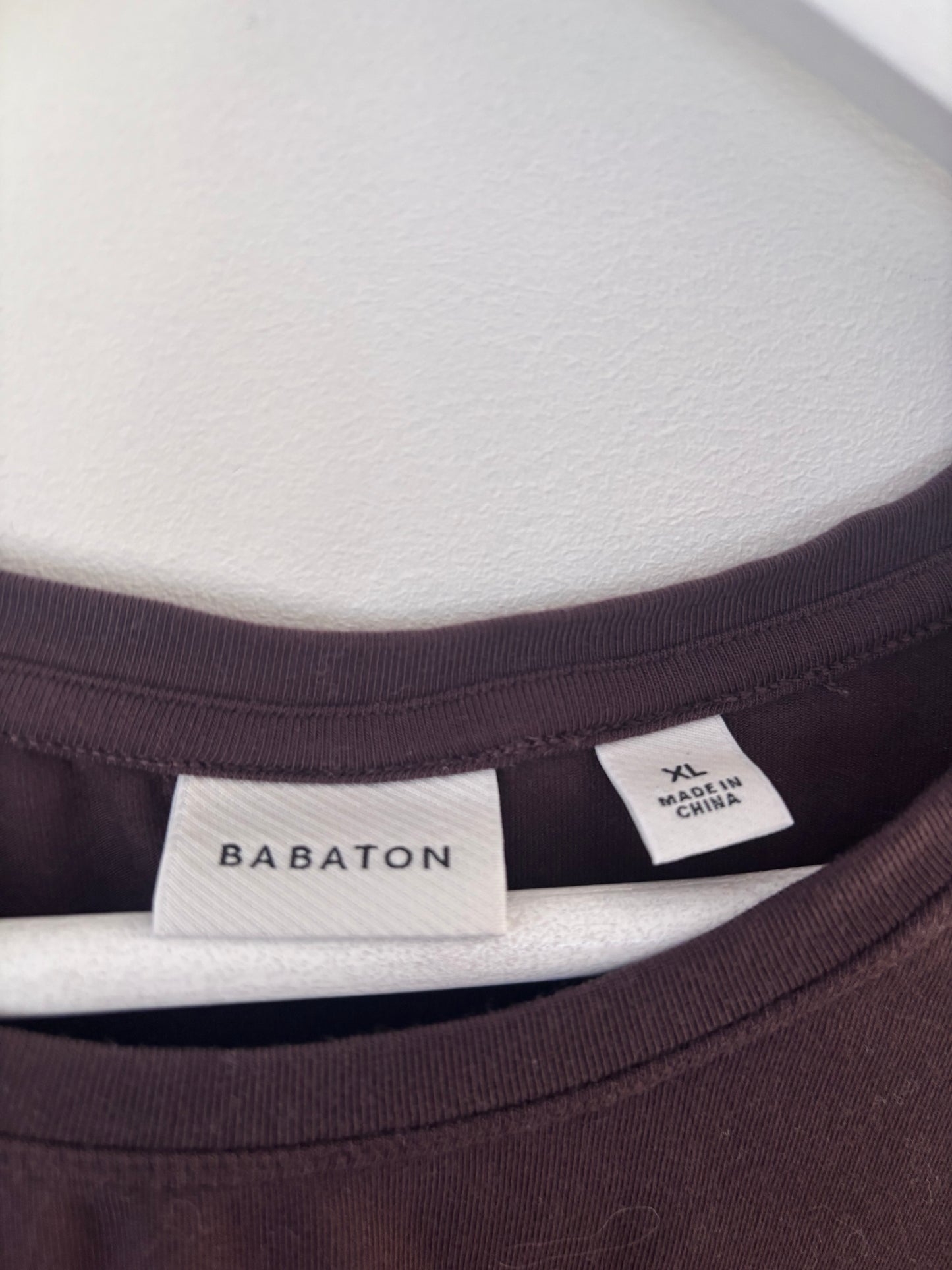 Aritzia / Babaton Mocha Every Day Long Sleeve Top | Sz XL