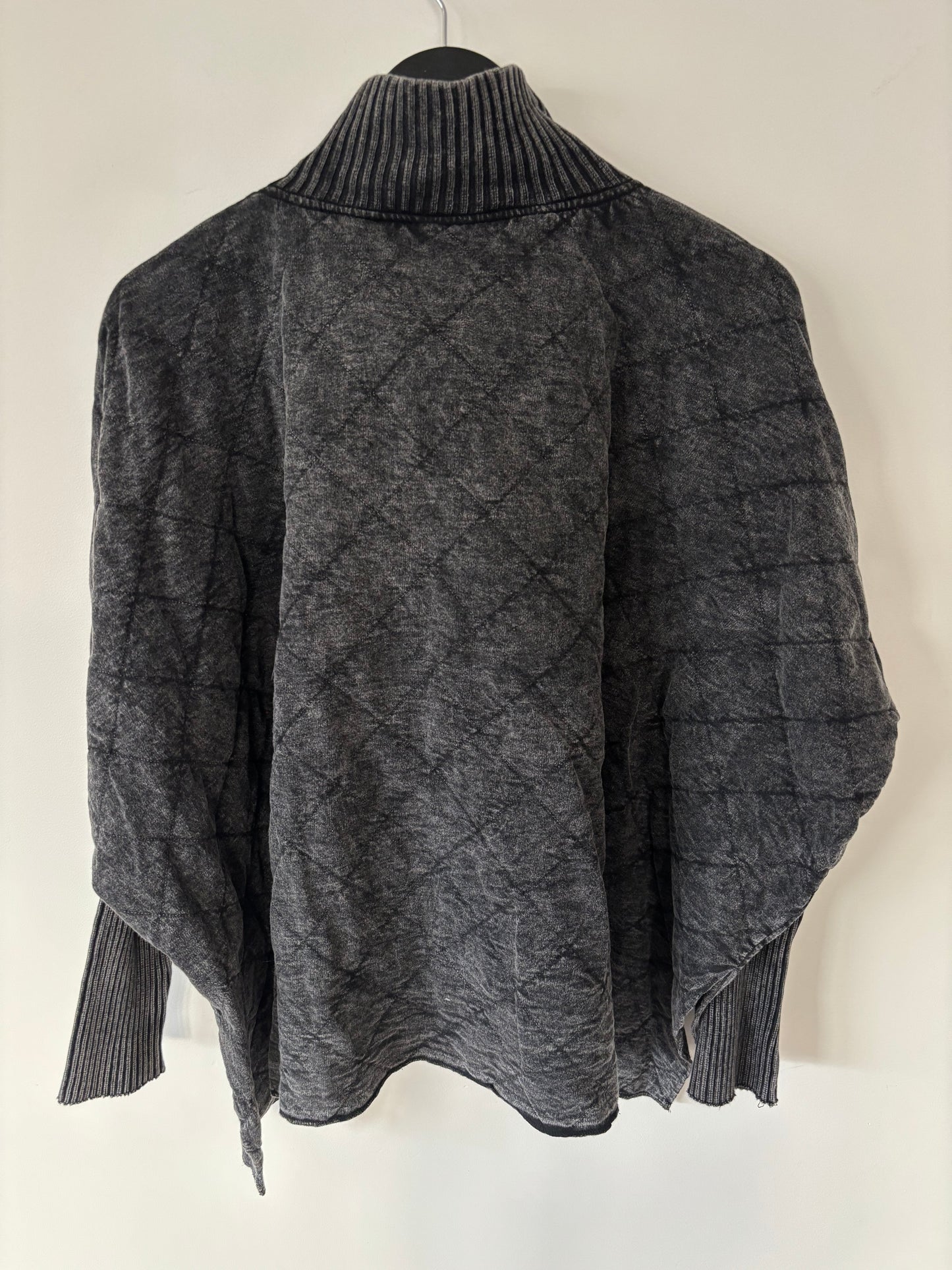 Free People Shiloh Quilted Sweater | small