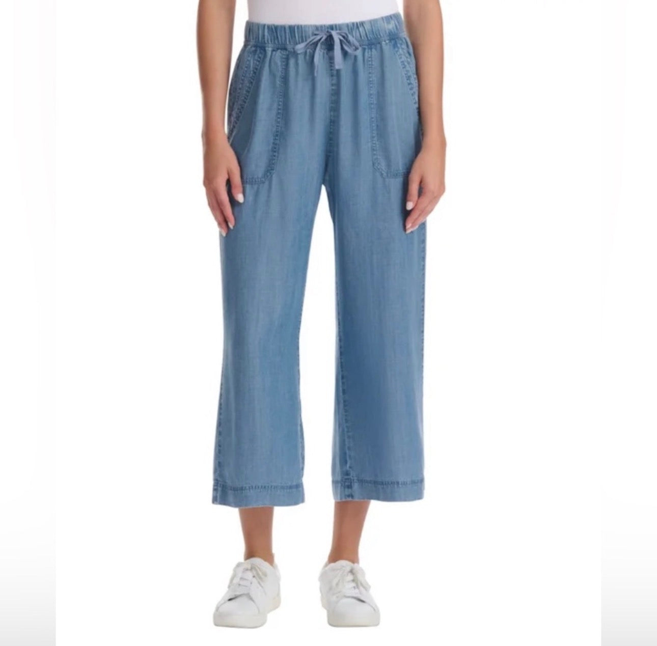 Splendid Wide Leg Cropped Pants | Sz Medium