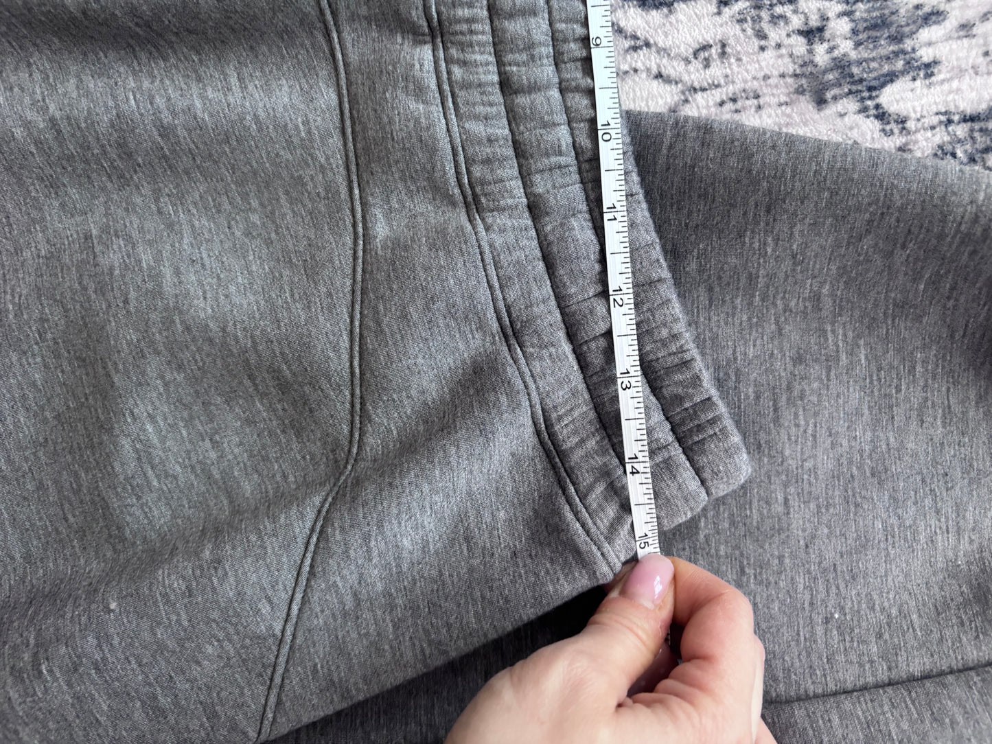 Spanx AirEssentials Joggers Grey Heather | Sz Large (F41A1)