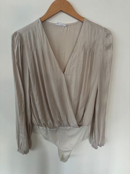 Sage the Label Wrap Top Bodysuit | Sz Small